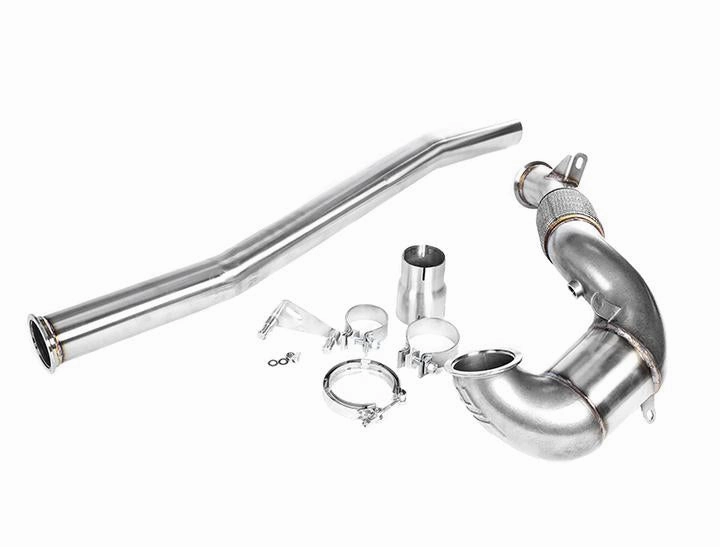 Cast Catted Down Pipe for Audi S3 8V/TT, TTS 8S/Golf R MK7, MK7.5