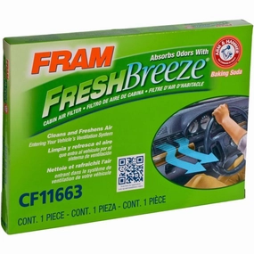 CF11663 FRAM Fresh Breeze Cabin Air Filter
