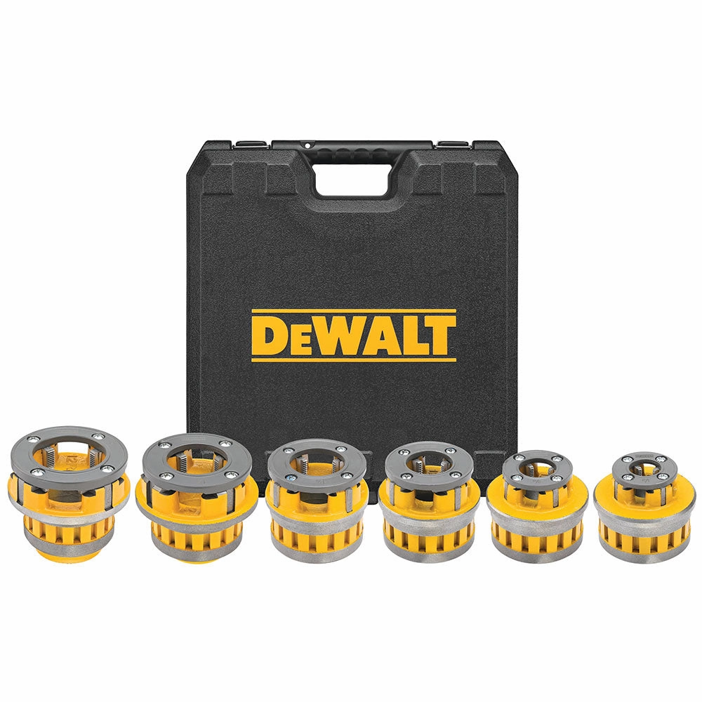 DeWALT DCE700X2K 60V MAX Lithium-Ion Cordless Pipe Threader Kit w/ Die Heads