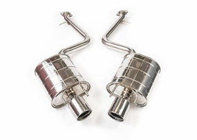 Diff Back Stainless Rolled Tips - Lexus IS250, IS350 13 