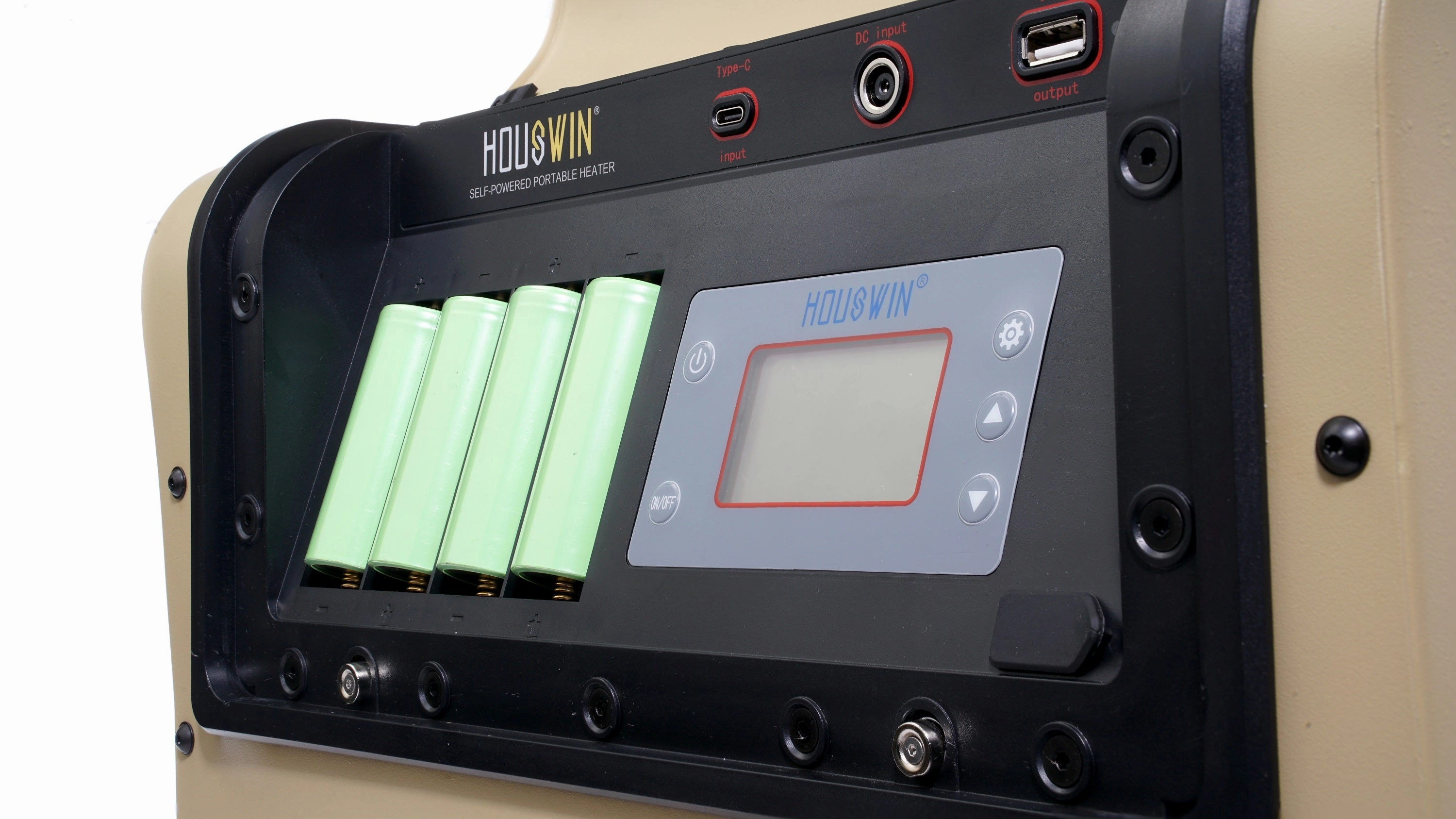 Houswin Self-generating Portable Heater Model S Powered by Diesel - Khaki Color