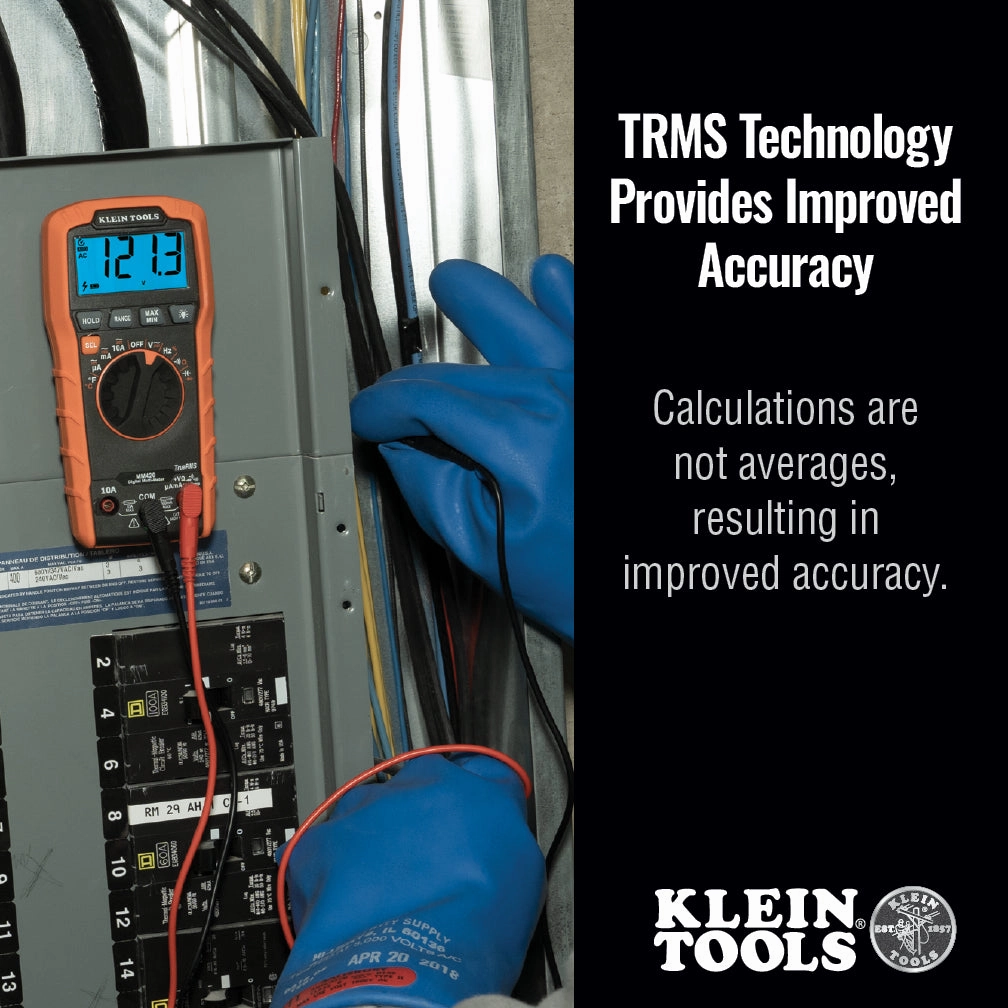 Klein TRMS Auto-Ranging 600V Multimeter - KLE-MM420