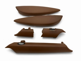 Mini Cooper Dash and Armrest Set Trim Toffee Leather  07-15 R5x 447