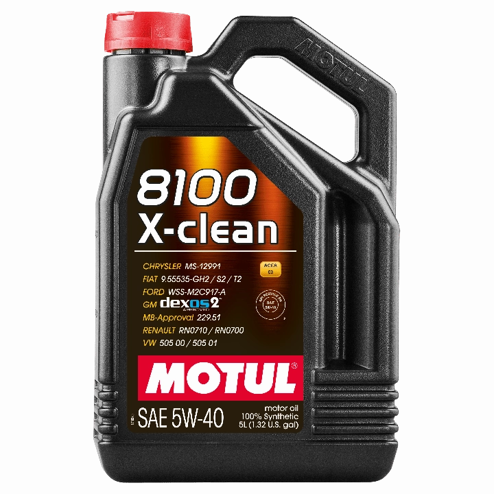 Motul 102051 8100 X-CLEAN 5W40 5L