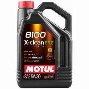 Motul 109471 8100 X-CLEAN EFE 5W30 5L