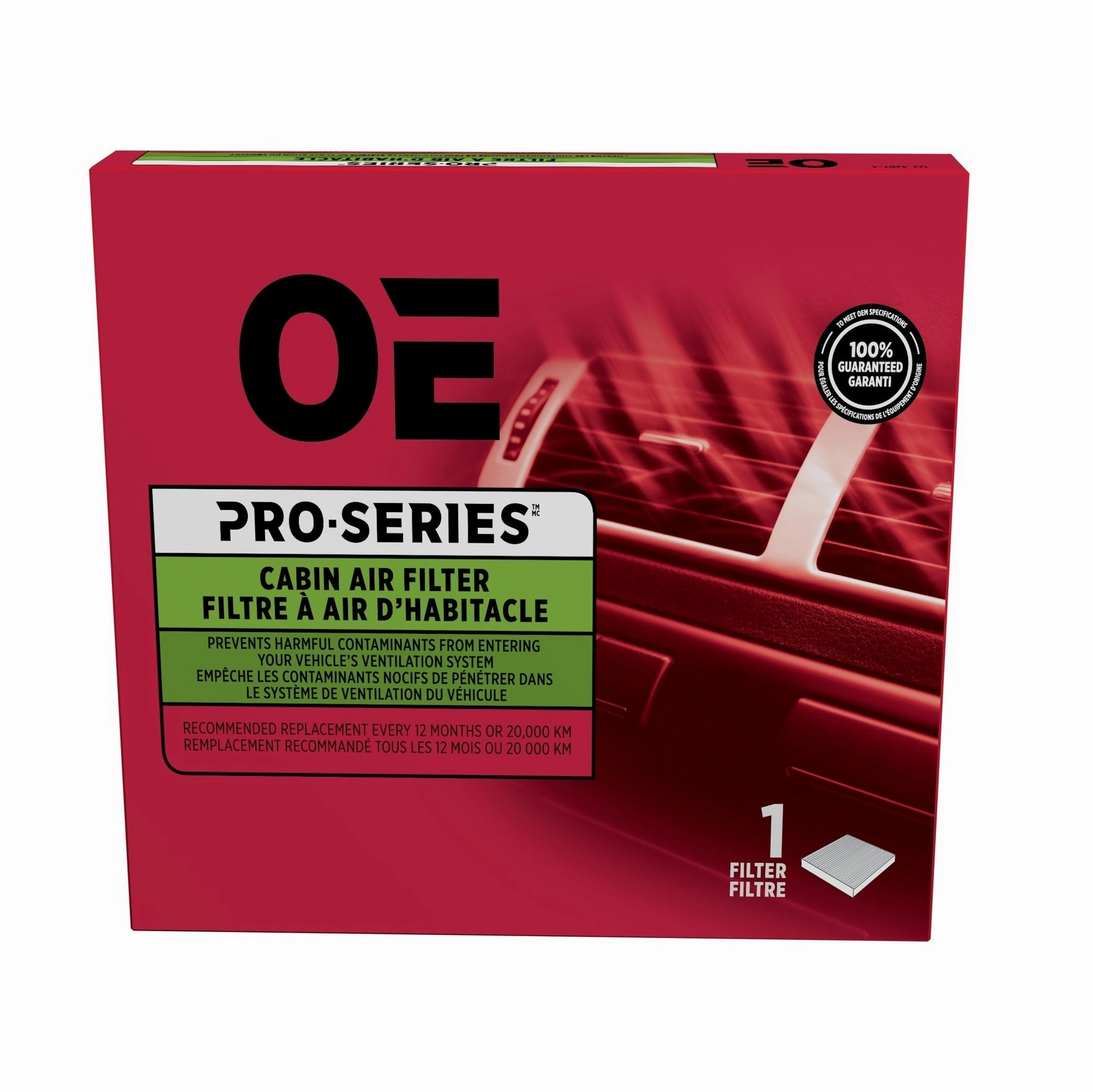 PCF11811 Pro Series Cabin Air Filter