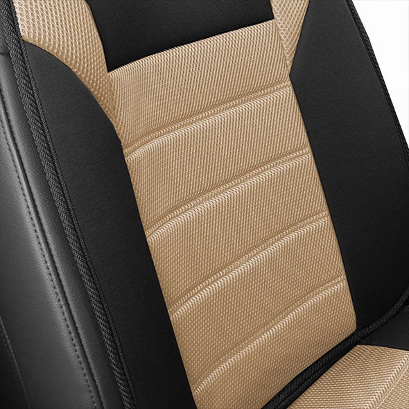 Premium Car Seat Cushions - Full Set Beige