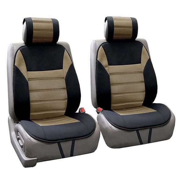 Premium Car Seat Cushions - Full Set Beige