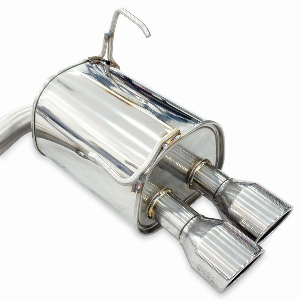 Q300 Cat Back Exhaust w/ SS Rolled Tips - Subaru WRX VB 22 