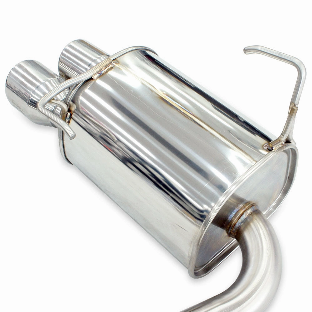 Q300 Cat Back Exhaust w/ SS Rolled Tips - Subaru WRX VB 22 