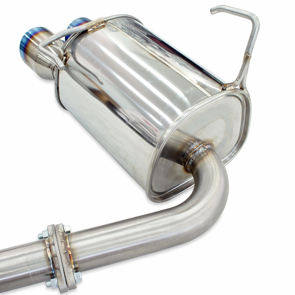 Q300 Cat Back Exhaust with Ti Rolled Tips - Subaru WRX VB 22 