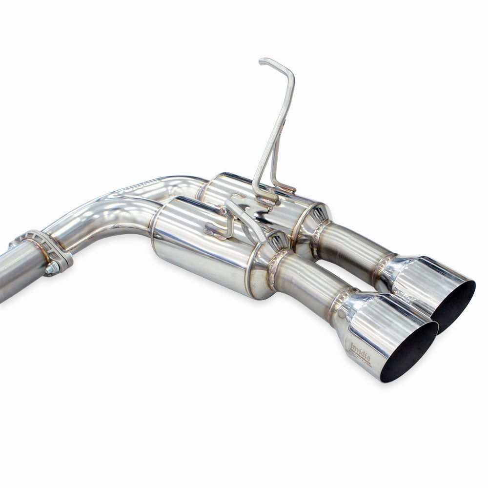 R400 Cat Back Exhaust w/SS Straight Cut Tips - Subaru WRX VB 22 