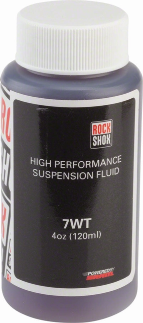 RockShox Suspension Oil 7wt 120ml Bottle Rear Shock Damper