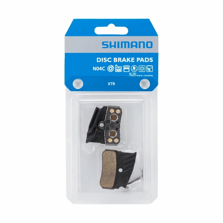 Shimano XTR N04C-RF Disc Brake Pads — Metallic