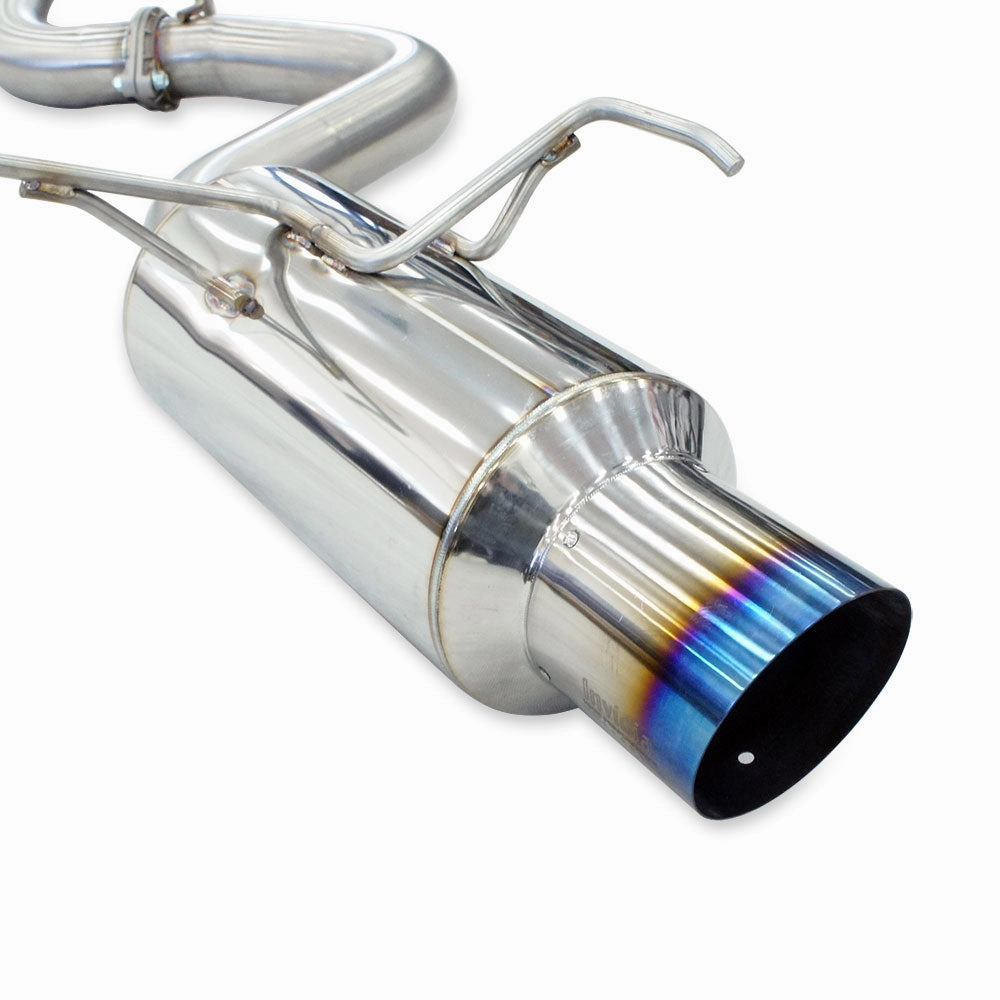 Single N1 Cat Back Exhaust w/Ti Tip - Subaru WRX VB 22 