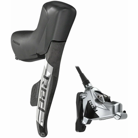 SRAM RED eTap AXS HRD Shift/Brake Lever and Hydraulic Disc Caliper - Flat Mount