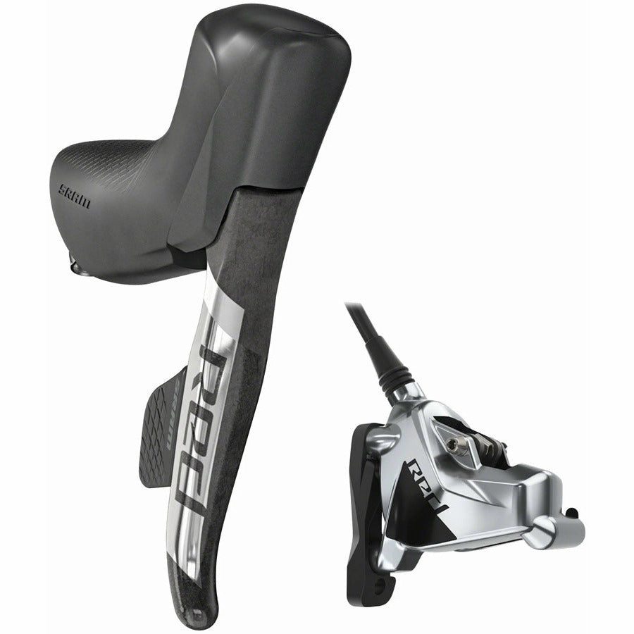 SRAM RED eTap AXS HRD Shift/Brake Lever and Hydraulic Disc Caliper - Flat Mount