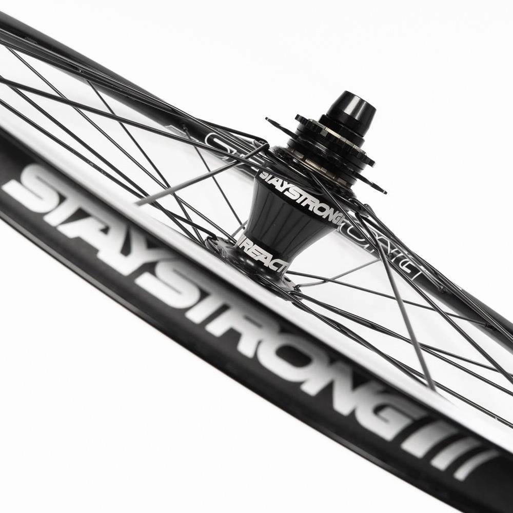 Stay Strong Reactiv 2 20 Race Wheelset - Black/ 1-1/8