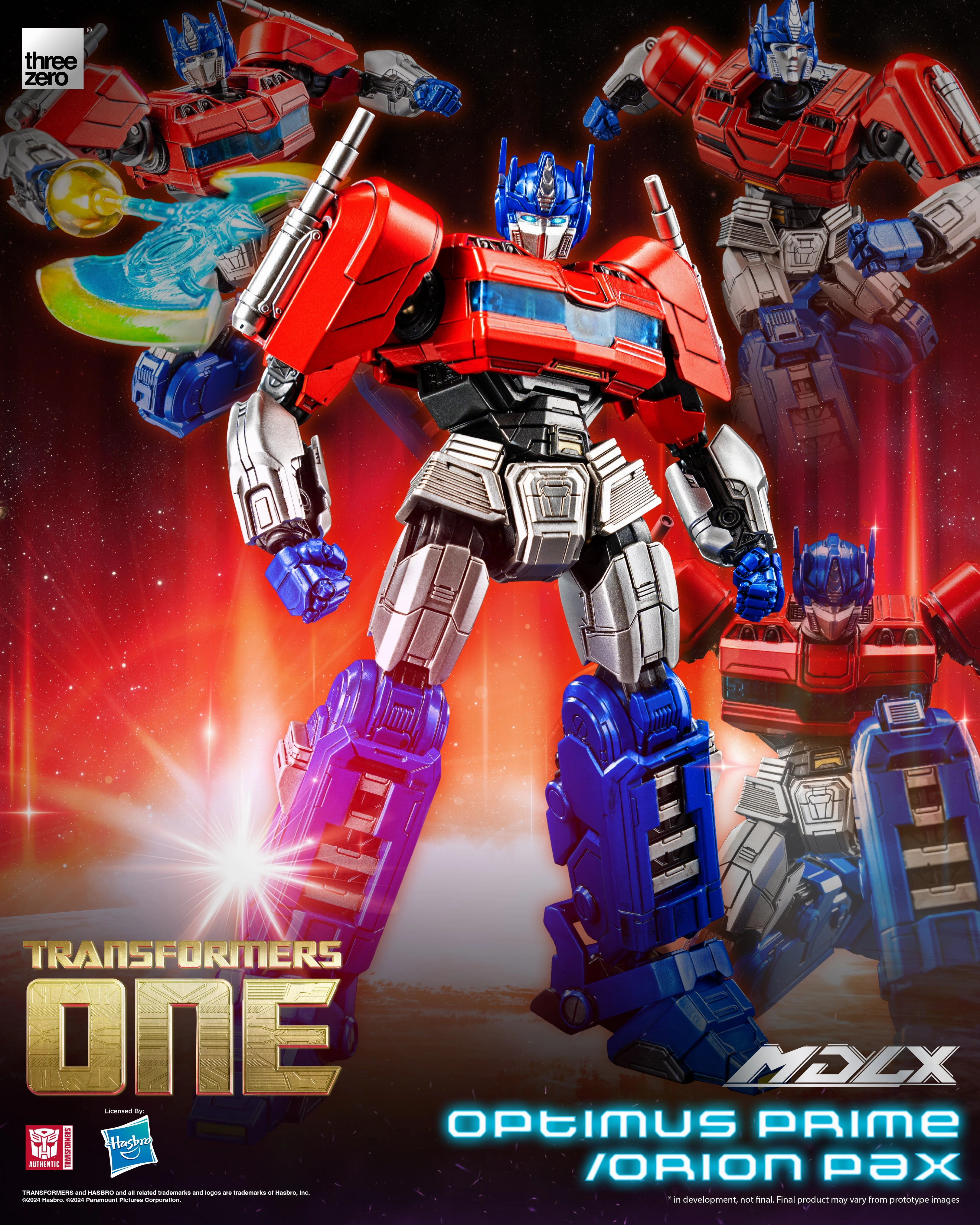 ThreeZero - Transformers One - MDLX Optimus Prime/Orion Pax