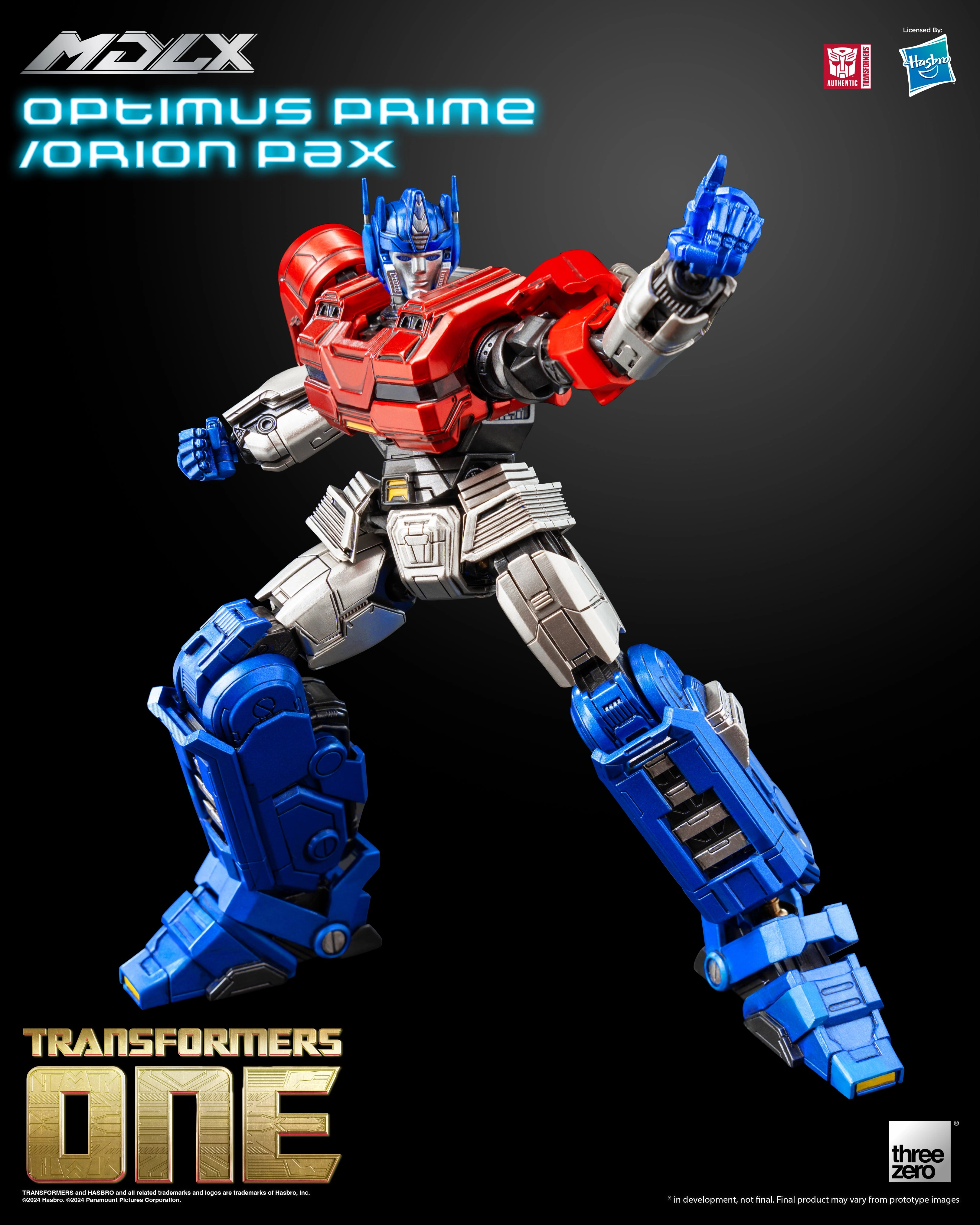 ThreeZero - Transformers One - MDLX Optimus Prime/Orion Pax