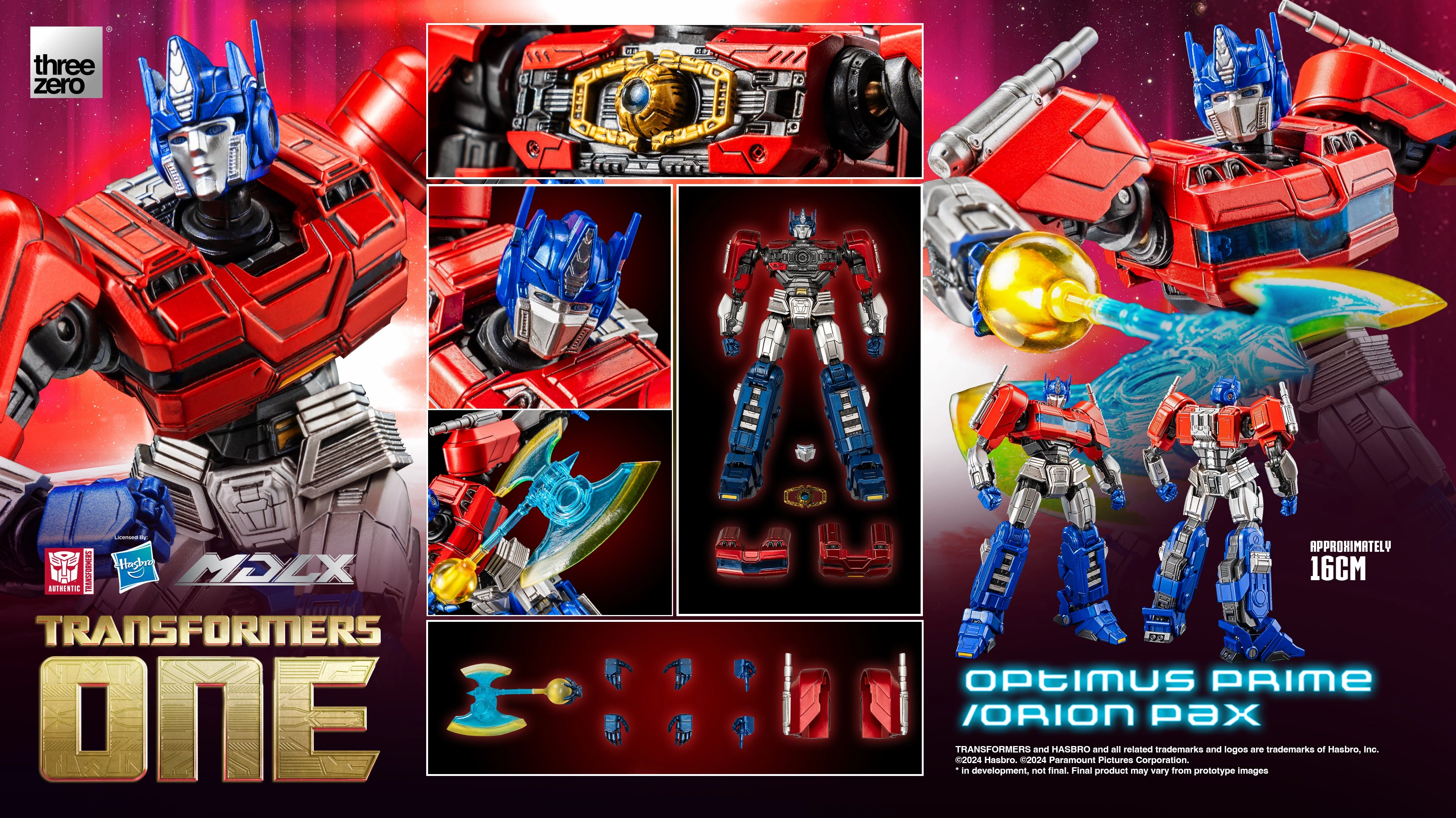 ThreeZero - Transformers One - MDLX Optimus Prime/Orion Pax