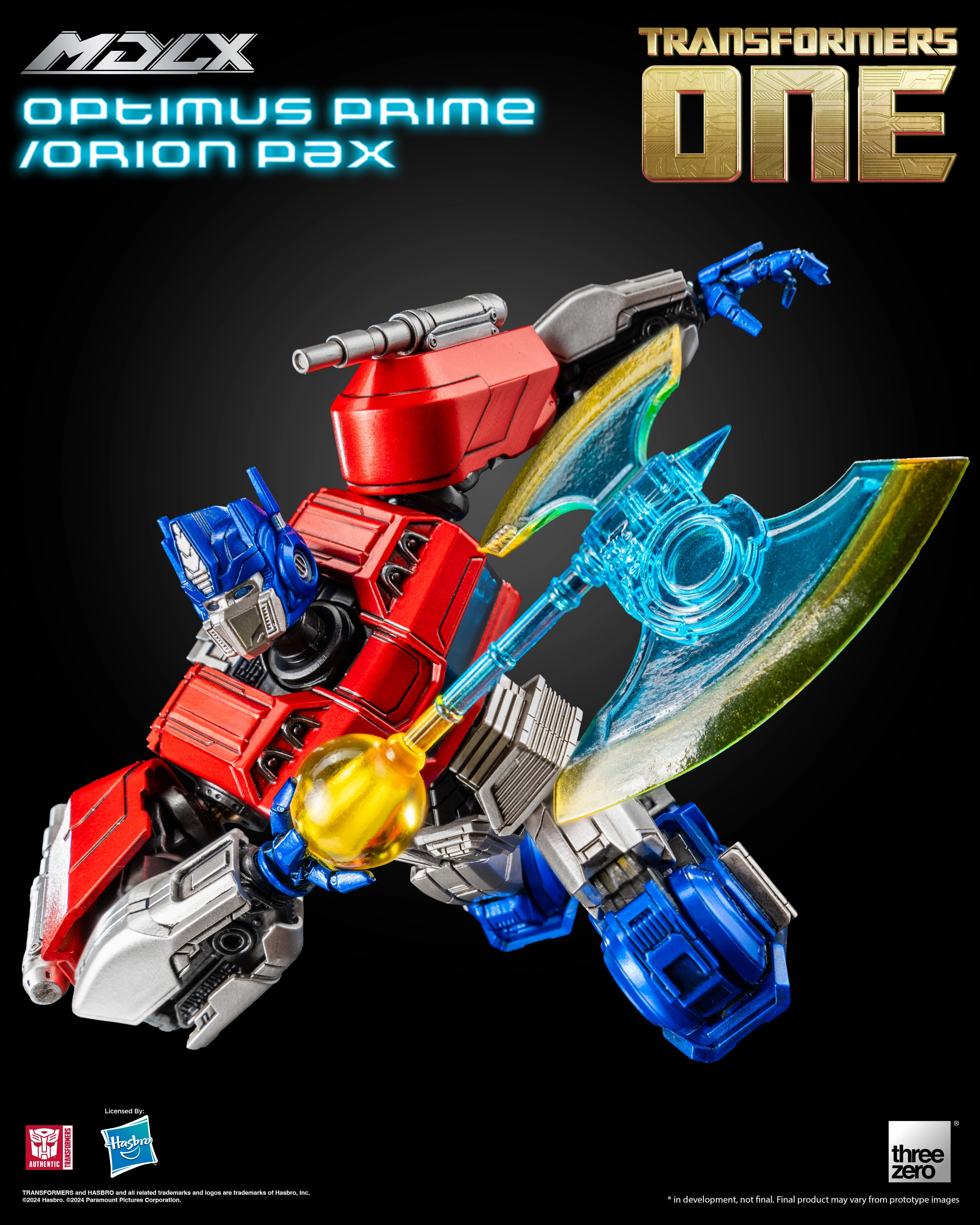 ThreeZero - Transformers One - MDLX Optimus Prime/Orion Pax