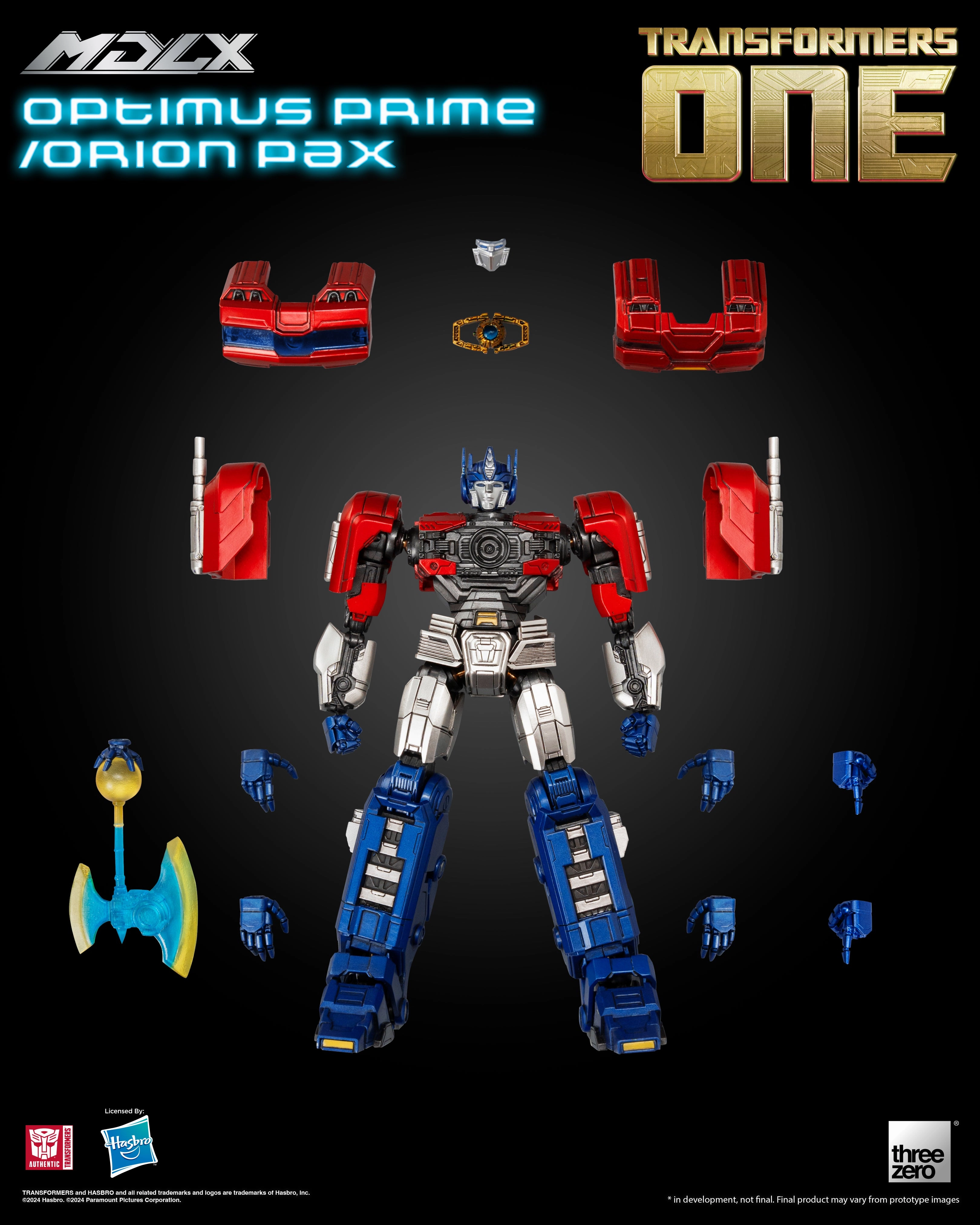 ThreeZero - Transformers One - MDLX Optimus Prime/Orion Pax