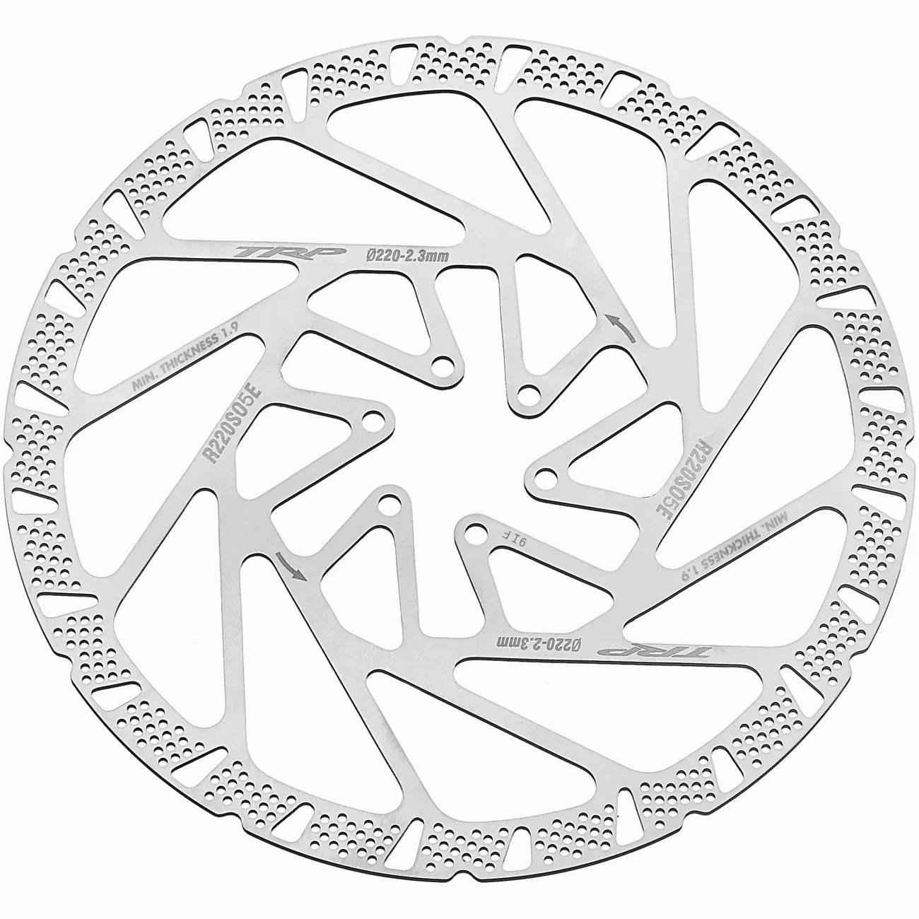 TRP S05E Race Disc Brake Rotor - 220mm, 6-Bolt