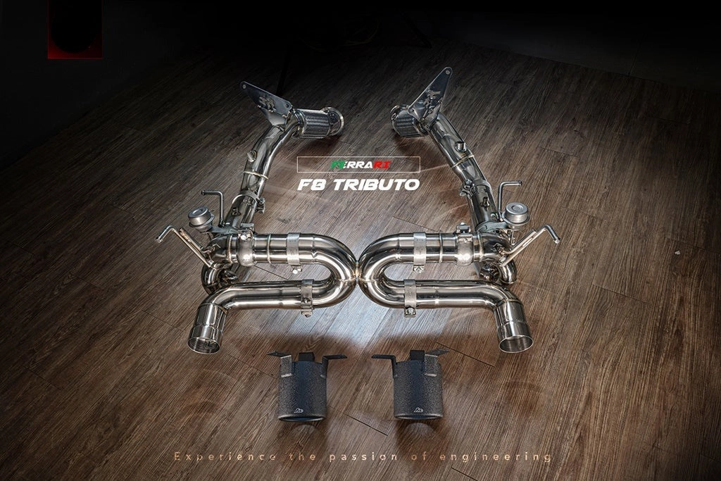 Valvetronic Exhaust System for Ferrari F8 Tributo 19 