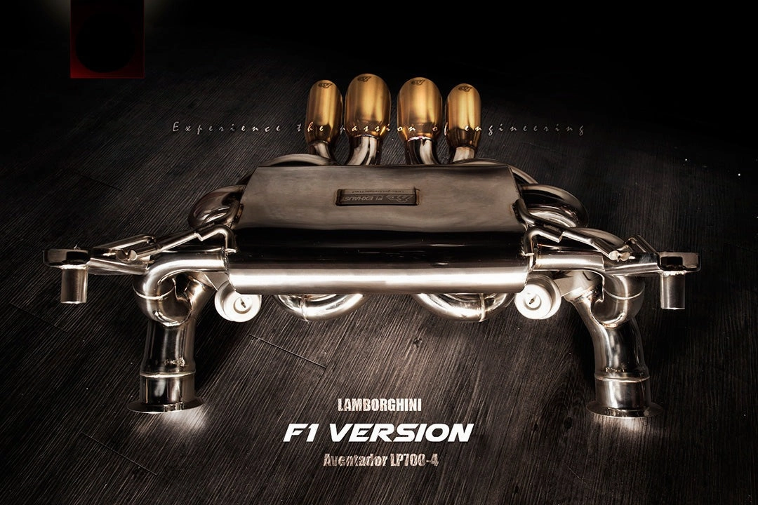 Valvetronic Exhaust System for Lamborghini Aventador F1 High Pitch Version LP700-4 11 