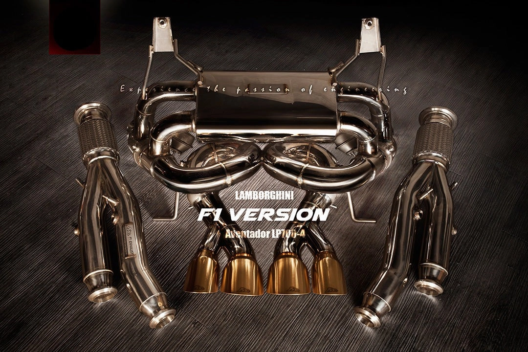 Valvetronic Exhaust System for Lamborghini Aventador F1 High Pitch Version LP700-4 11 