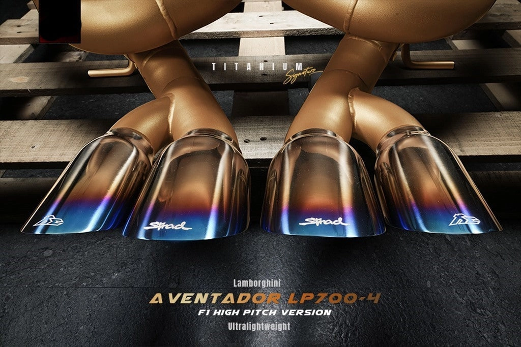 Valvetronic Exhaust System for Lamborghini Aventador F1 High Pitch Version Titanium Signature Series LP700-4 11 