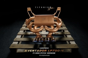 Valvetronic Exhaust System for Lamborghini Aventador F1 High Pitch Version Titanium Signature Series LP700-4 11 