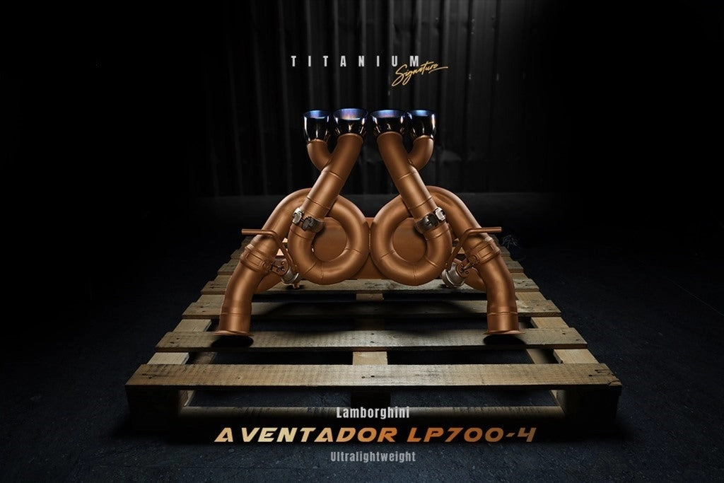 Valvetronic Exhaust System for Lamborghini Aventador F1 High Pitch Version Titanium Signature Series LP700-4 11 