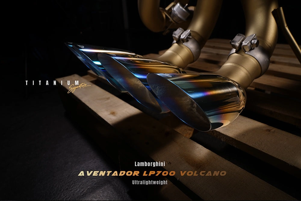 Valvetronic Exhaust System for Lamborghini Aventador Volcano Firetador Version Titanium Signature Series LP700-4 11 