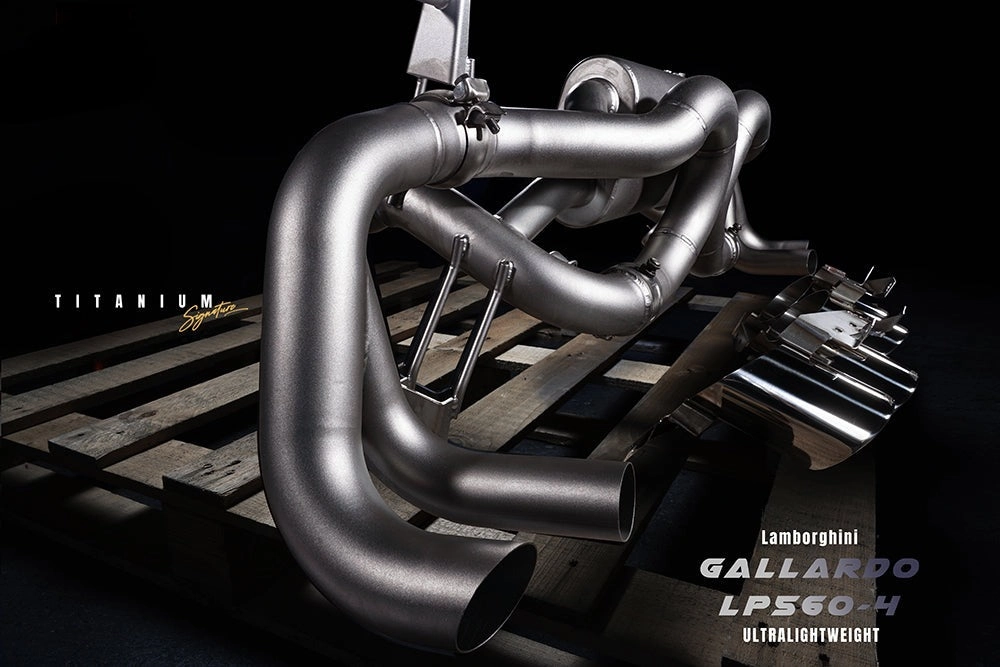 Valvetronic Exhaust System for Lamborghini Gallardo LP560-4 Titanium Signature Series 08-13