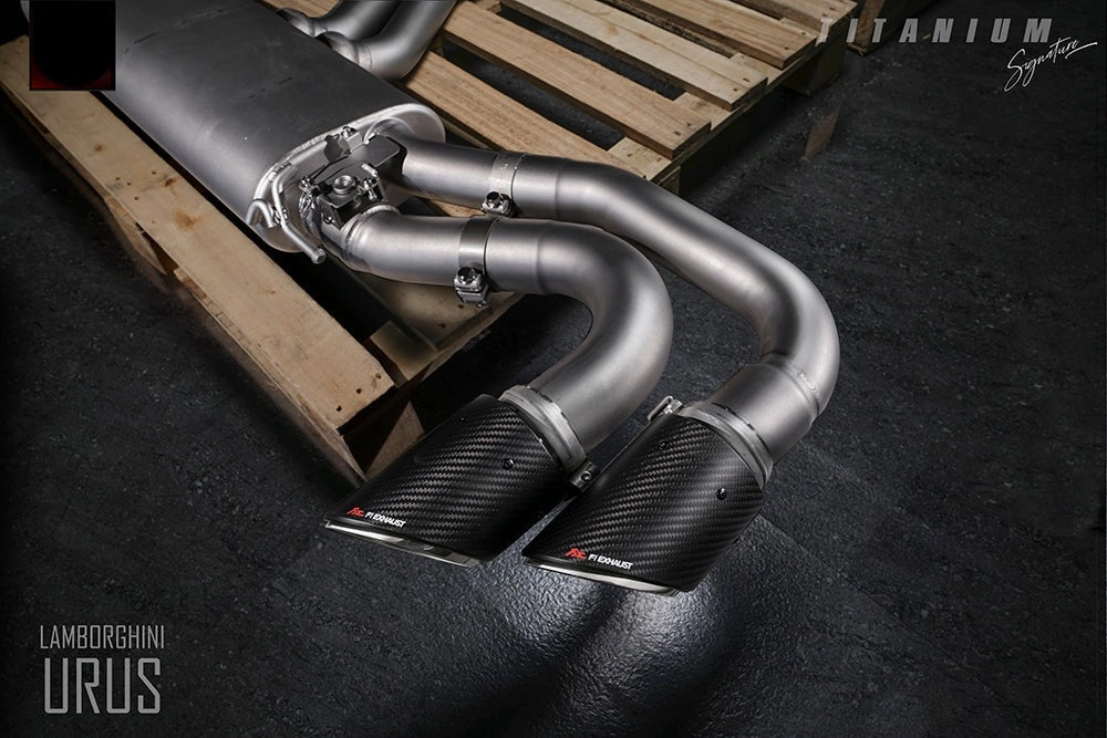 Valvetronic Exhaust System for Lamborghini Urus Titanium Signature Series 18 