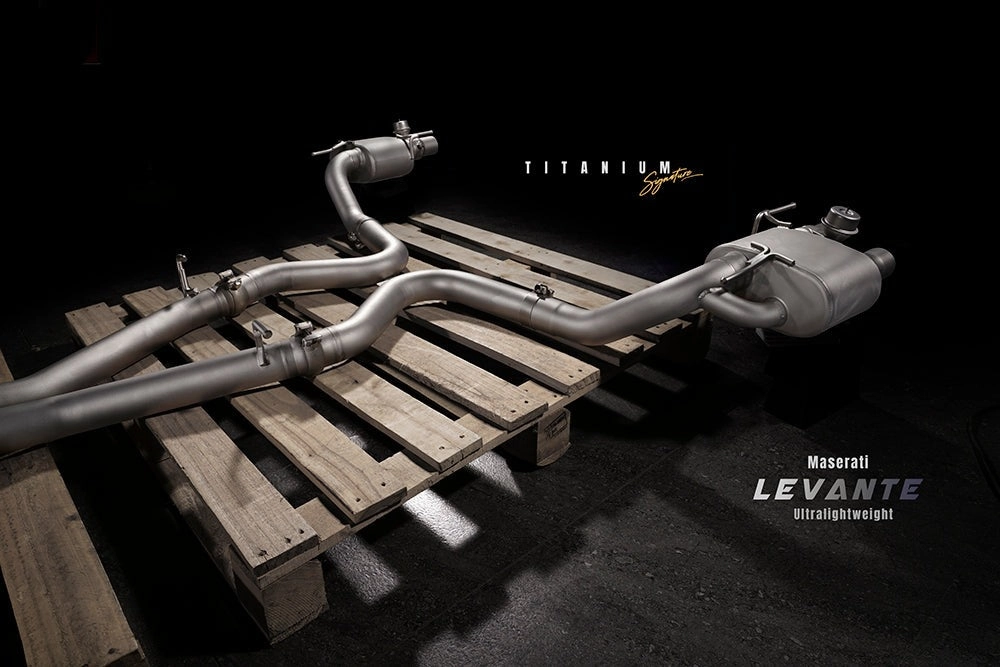 Valvetronic Exhaust System for Maserati Levante S Titanium Signature Series 3.0TT V6 17 