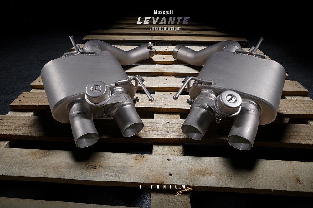 Valvetronic Exhaust System for Maserati Levante S Titanium Signature Series 3.0TT V6 17 