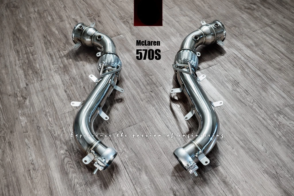 Valvetronic Exhaust System for Mclaren 540C / 570S / 570GT 3.8TT V8 15 