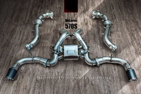 Valvetronic Exhaust System for Mclaren 540C / 570S / 570GT 3.8TT V8 15 