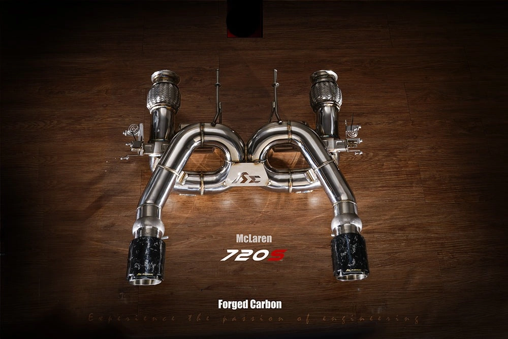 Valvetronic Exhaust System for Mclaren 720S 4.0TT V8 17 