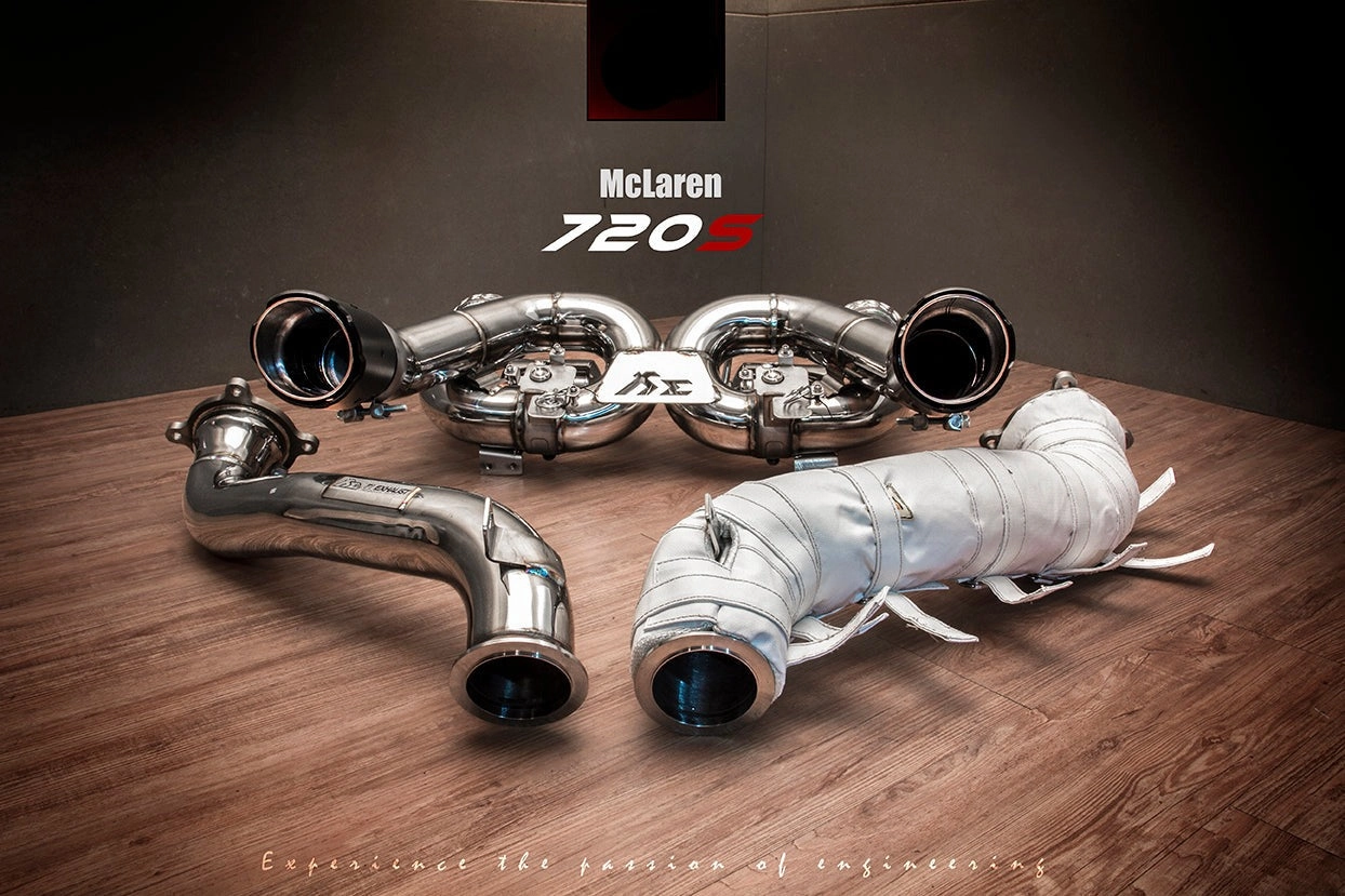 Valvetronic Exhaust System for Mclaren 720S 4.0TT V8 17 