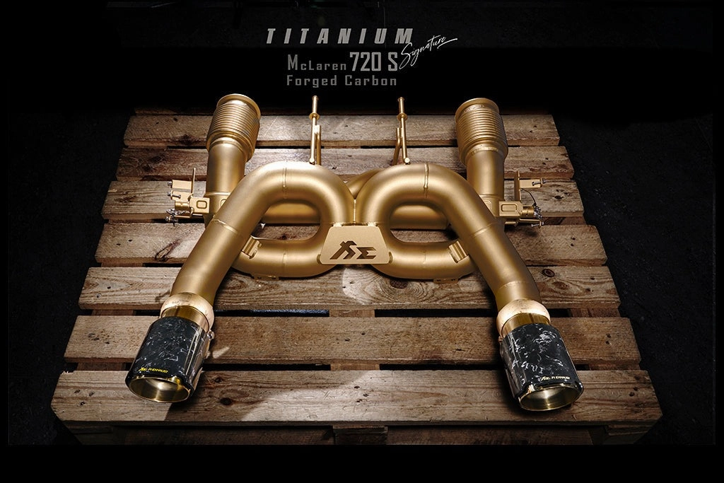 Valvetronic Exhaust System for Mclaren 720S  Titanium Signature Series 4.0TT V8 17 