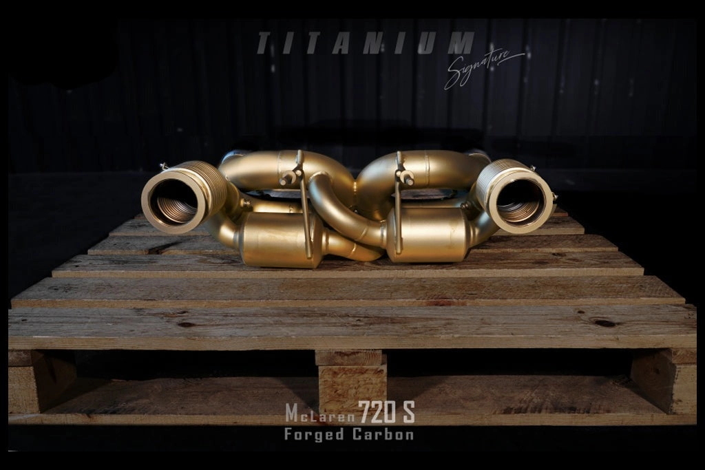 Valvetronic Exhaust System for Mclaren 720S  Titanium Signature Series 4.0TT V8 17 