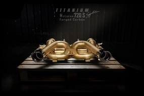 Valvetronic Exhaust System for Mclaren 720S  Titanium Signature Series 4.0TT V8 17 